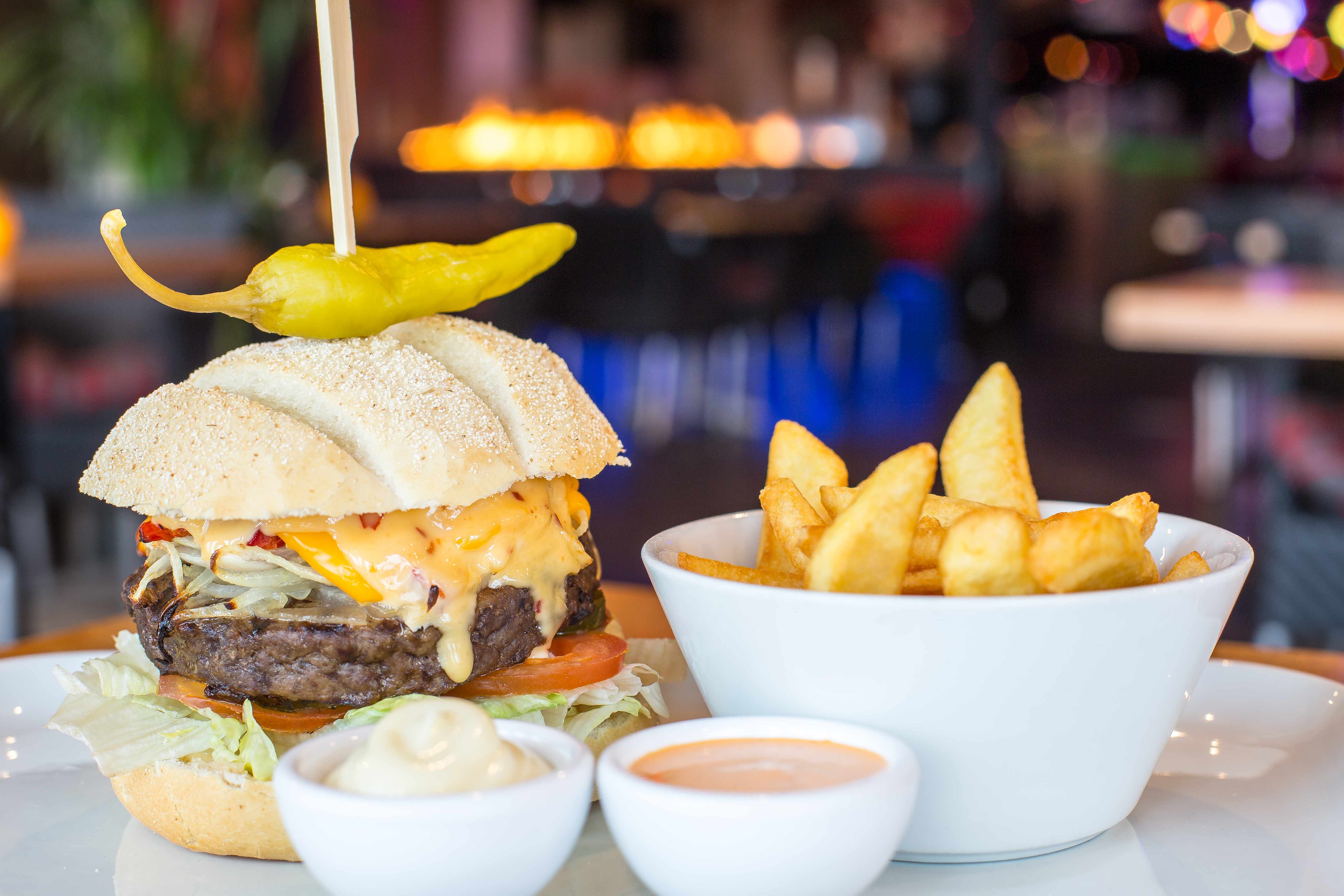 Signature burger